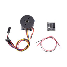 2804 Motore Brushless Magnetico BLDC Albero Cavo Rotore Esterno Infinito Yuntai Motor FOC