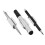 3-Pack Silicone Adhesive Pen Holder for Desk White 4