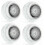 Replacement brush heads for Clarisonic Mia sensitive skin 4-pack 1