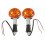 Blinkergläser für Yamaha Virago 85  99, 2er  Pack, klare Leuchten 1