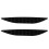 Gloss black bumper reflector delete set for MK7 R RLine 2013-2016 1