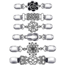 Clothing clip for women - 6pcs vintage dress cardigan clips