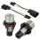 White Halo Light Bulbs for E63 E64 E66 - 8000K LED Angel Eye 1