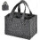 Bottle bag with 6 compartments for wine carrier and storage 1