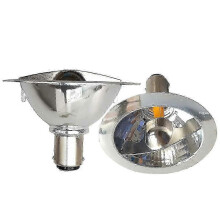 2x 12V 2700K 3W LED Ar70 reflektorové bodové svetlá s Ba15d, náhrada za 25W halogénové