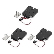 3x Elektrisch magnetisch slot 150 kg/330 lb, failsafe, 12V 2A voor deurcontrole in Europa