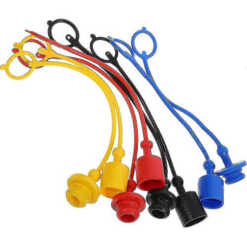 8pcs 1/2' Hydraulic Coupling Covers, Quick Connector Coupler Dust Caps Replacement
