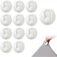 Duvet clips set for bed - 12 pieces quilt sheet clamps