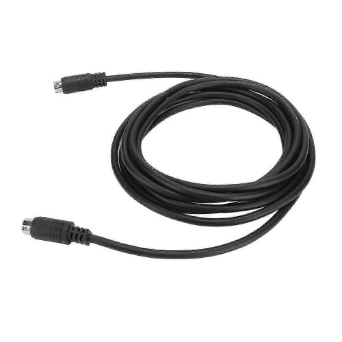 Cable de audio Mini Din de 9 pines macho-macho para receptor, altavoz y centro multimedia.