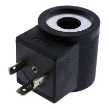 12V DC solenoidová cievka pre ventil Hydraforce 1/2" s DIN konektorom