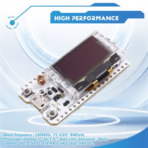 1pc LoRa Node IoT Development Board / WIFI /  / SX1276 / ESP32 / OLED / 868-915 Band, Compatible Android IoT 2