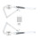 Left right hinge set for Werner MK5 attic ladder W2208 1