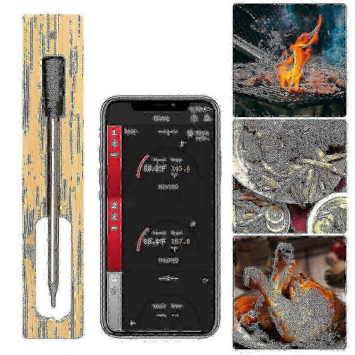 Termómetro de carne Bluetooth para MEATER Plus con largo alcance