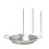 Vertical Cooking Stand Gyros Bbq Grilling Accessory with 3 Removable Spikes 1