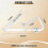 Left right hinge set for Werner MK5 attic ladder W2208 4