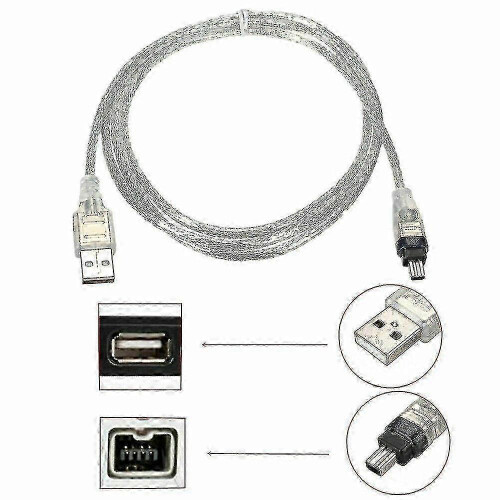 Cable FireWire para videocámara Mini DV para editar vídeos en PC 1