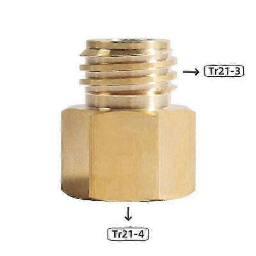 CO2 Adapter für Quooker Cube mit TR21 3 Außengewinde 1