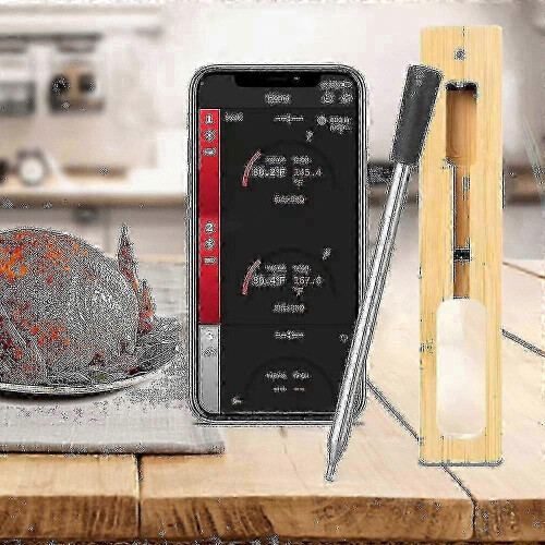 Termómetro de carne Bluetooth para MEATER Plus con largo alcance 2