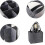 Bottle bag with 6 compartments for wine carrier and storage 4