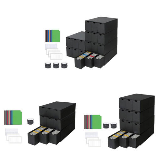 Protective Game Card Keeper Box Thick Corrugated-18 squares 2