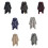 Oversized Warm Shawl Wrap Reversible for Women Warm-black red 3
