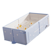 Travel Shower Basin with Drainage Hole Toddlers Kids-A