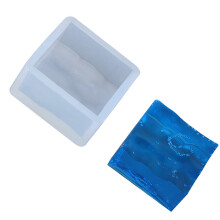 Food Safe Silicone Water Ripples Mold For Homemade Chocolates-4