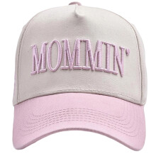 Practical Cotton Letter Print Adjustable Baseball Cap For-Pink