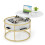 Lift-Top Coffee Table with Hidden Storage, Adjustable Height 2