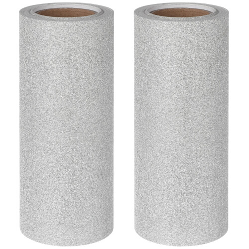 Glitter Tapetenrand Grau Selbstklebend Für Möbel Deko