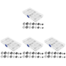 Assorted Color Sewing Snap Fasteners Strong Metal Buttons