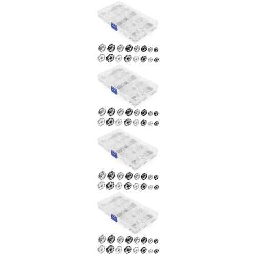 Assorted Color Sewing Snap Fasteners Strong Metal Buttons 2