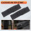 2pcs 13cm Black Nylon Holster Holder Belt Pouch Case Bag for LED Flashlight Torch 5