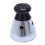 Pentola un Pressione Relief Jigger Valve1,5 Pollici Ad Alta 2 Pezzi Nero 7