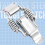 2x Toolbox Draw Compression Spring Toggle  Catch Clamp Silver 6