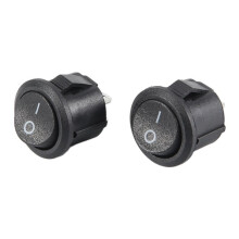2x /Off Self Latching Press Buttons Rocker Toggle for Car Auto Boat black
