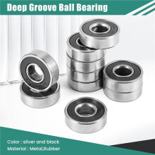 10Pcs 6000RS Shielded Deep  Radial  Bearings 10mmx26mmx8mm