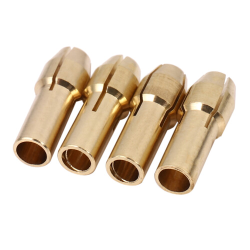 4pcs Rotary Multi Tool Collet Nut Kit Set for 0.8/ 1.6/ 2.35/ 3.2MM 1