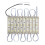 1*10pcs 5050 SMD 3 LED Module LED Strip String Light Waterproof  12V Cool White 8