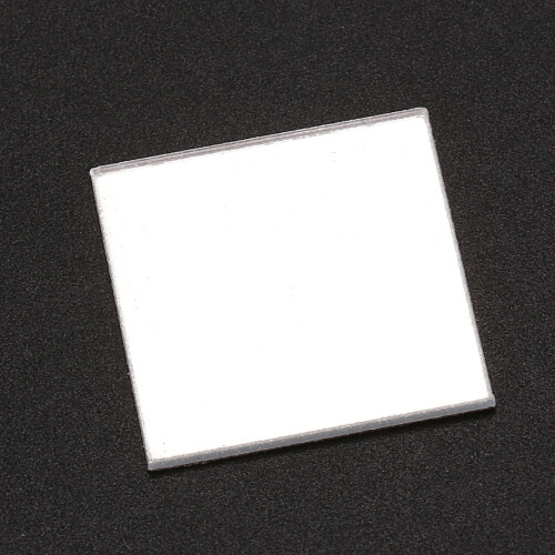 100 Piece Mirror Tile Wall Sticker 3D Decal Room Decor Stick (Silver) 1