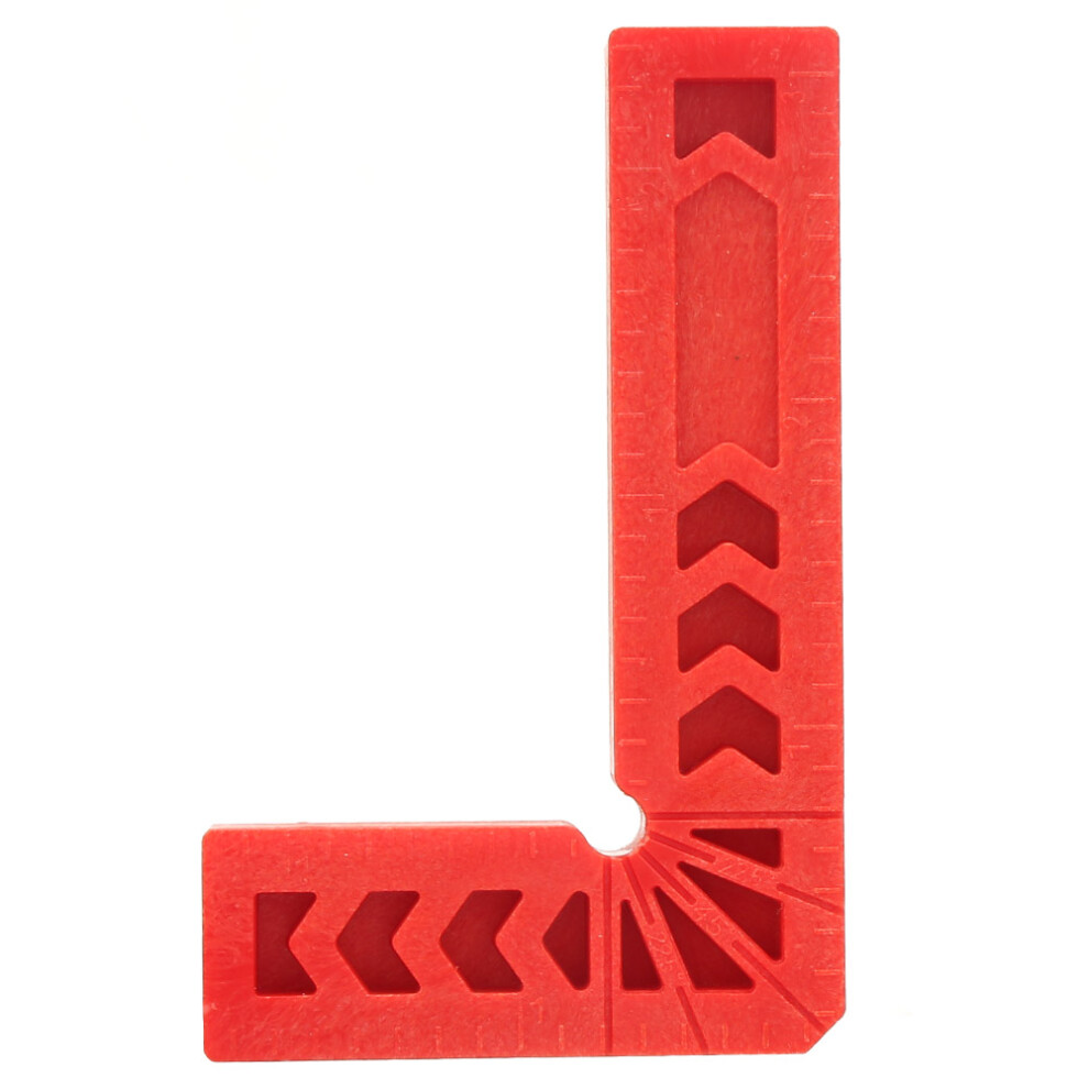 4Pcs Plastic L-Type 90 Ruler, 3In/4In (Assorted) 9311393810390