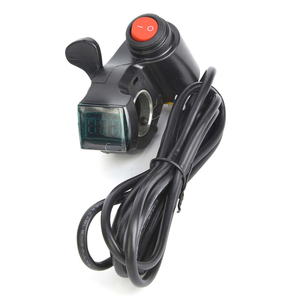Electric Bike Throttle Lcd Display Digital Voltage Power Switch For EâBike 4211393810541