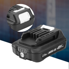 BL1012B-compatible 2500mAh 12V Black 8.5x6.2x3.5cm
