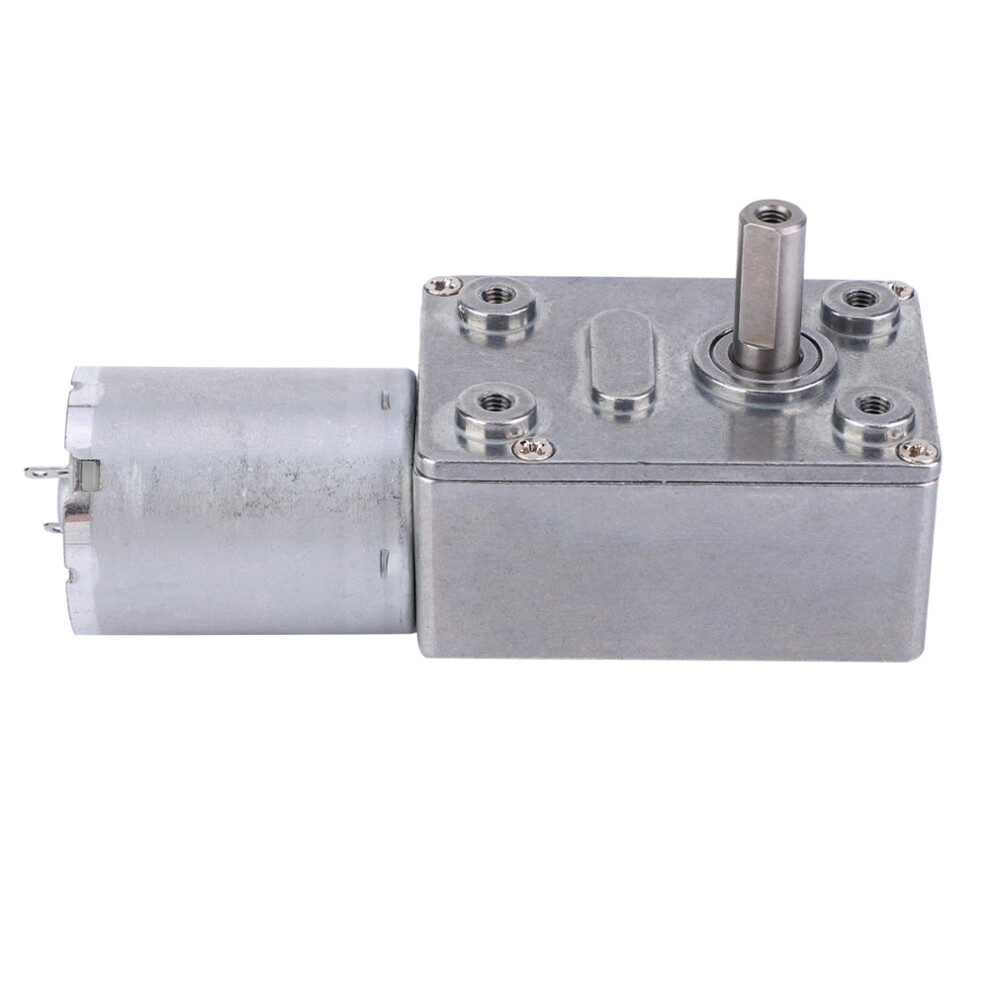 Micro Dc Gear Motor 24V With Torsion Worm Gear 30Rpm Speed Reduction Durable 8401393810801