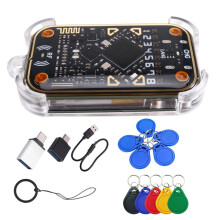 Chameleon V3.0 RFID Chip Emulator Reader 125K 13.56M ID IC NFC-Karten-Duplikator, Tag-Kopierer + 5x UID/CUID-Schlüsselanhänger