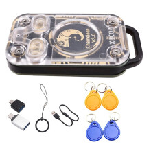 Chameleon V3.0 RFID Chip Emulator Reader ID IC 125K 13.56M Card NFC Duplicator Tag Copyer+2XUID/CUID Keychain