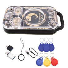 Chameleon V3.0 RFID Chip Emulator Reader ID IC 125K 13.56M Card NFC Duplicator Tag Copyer+3XUID/CUID Keychain