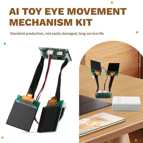 1.54 Inch Doll Dual-Eye Display Mainboard AI Model Robot Blinking Animation Solution 2
