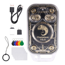 Chameleon V3.0 RFID Chip Reader Emulator + 5XUID-Schlüsselanhänger/4XCUID-Karten 125K 13,56 MHz ID IC Tag Kopierer NFC Lese- und Schreibgerät