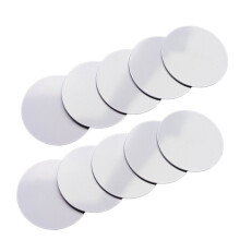 10 Stück 25 mm NFC-Münz-CUID-Tag NFC ElectronicTag 13,56 MHz Runde Karte RFID-Münzkarte IC-Wiederbeschreibkarte TAG-503